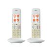 4250366851174-Gigaset E370A Duo - téléphone sans fil - système de répondeur avec ID d'appelant + comb-P_79433972_8-0