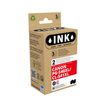 Inktcartridge compatible Canon PG-540XL/CL-541XL - pack de 2 - noir, cyan, magenta, jaune - Ink K10378W4 