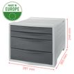 4049793054711-Esselte Colour'Breeze - Module de classement 4 tiroirs - disponible dans différentes coule-P_79434884_2-1