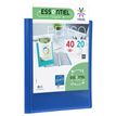 Viquel - Showalbum voor presentaties - 20 compartimenten - 40 weergaven - A4 - blauw