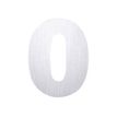 PICKUP Home - Teken - number - 145 mm (height) - geborsteld aluminium