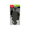 8711234004970-Pickup - Plaque de porte 3D Pro - Dames - gris-P_79435382_1-1