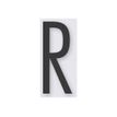 8711234018434-Pickup Home 3D Stockholm - Étiquette autocollante 90 mm - Lettre R - gris-P_79435465_1-0