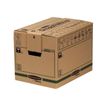 Bankers Box SmoothMove FastFold Small - Postdoos - 32.7 cm x 42.9 cm x 31 cm - insteekkleppen - bruin - pak van 5