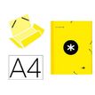 Antartik - Map met 3 flappen - A4 - geel fluo