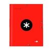 Antartik - Map met 3 flappen - A4 - rood