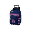 3664447057187-Oberthur Cheval - Valise à roulette / sac à dos - polyester 600D - marine-P_79436795_1-0