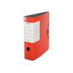 Leitz 180° Solid - Rugmap - 82 mm - A4 - voor 500 vellen - lichtrood