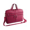 Oberthur Lady Bradford - Draagschoudertas voor notebook - 15.6" - framboise