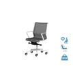 Dileoffice X-light - Stoel - lage rugleuning - armsteunen - kanteling - gaas