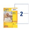 Avery Multi-Purpose Labels - Wit - A5 (148 x 210 mm) 200 stuks (100 vel(len) x 2) etiketten voor meervoudige doeleinden