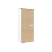 Gautier office XERUS - Keukenkast - 4 planken - 2 deuren - onderdeelplank - naturel eiken