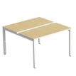 Paperflow Easydesk - Tafel - rechthoekig - beuken