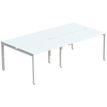 Paperflow Easydesk - Tafel - rechthoekig - wit