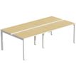 Paperflow Easydesk - Tafel - rechthoekig - beuken