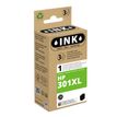 Inktcartridge compatible HP 301XL - noir - Ink K20647W4 