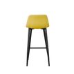 3660141233063-Lot de 2 tabourets MUST - pied noir - assise safran-P_79441255_4-3