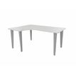 Vinco Evidence - Tafel - 90° left angled - wit, RAL 9010