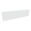Voile de fond pour bureau EVIDENCE - largeur 120 cm - blanc