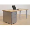 2012349457481-Caisson hauteur bureau 60 cm EVIDENCE - 2 tiroirs + 1 tiroir dossiers suspendus - corps alu-P_79441452_1-0