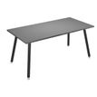 Artarredi Leonardo - Tafel - rechthoekig - antraciet