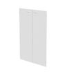 Artarredi Presto - Boekenkast-deurset - 2 deuren - satin-etched tempered glass