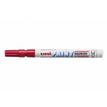 Uni-ball - Marker - permanent - rood - 0.8-1.2 mm - fijn