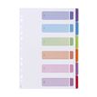 3135251563572-Viquel Intercolor - Intercalaire 6 positions - A4 - polypropylène coloré--2