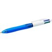 3086123372375-BIC 4 Couleurs Grip - Stylo à bille 4 couleurs - noir, rouge, bleu, vert - rétractable--1