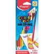 3154148296003-Maped Color'Peps Duo - 12 Crayons de couleur 2-en-1--0