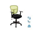 OfficePro PHOENIX NOIR - Stoel - armsteunen - T-vormig - draaibaar - zwart, groen