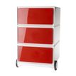 3660141921175-Caisson de bureau mobile EASYBOX - 3 tiroirs - Rouge--0
