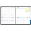 3660942124362-Agenda Flora Lady 18 - 1 semaine sur 2 pages - 15 x 17 cm - disponible dans différentes couleurs - Exa--7