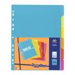 Viquel Happy Fluo Maxi - Verdeler - 6 onderdelen - met tabbladen