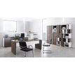 3483600606167-Option porte pleine basse pour bibliothèque XENON - L44 x H112 x P2 - Merisier italien--1