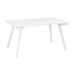 Gautier office Sunday - Tafel - trapezoïde - wit