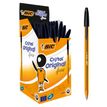 BIC Cristal Fine - Balpen - zwart - 0.8 mm - fijn - pak van 50
