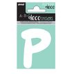 8711234003331-Pickup Déco Emma - Étiquette autocollante 70 mm - Lettre P - blanc--0