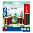 STAEDTLER Noris colour 185 - Kleurpotlood - verschillende kleuren - pak van 24