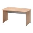3483600784353-Bureau JAZZ+ - 120 cm - Pieds panneaux - Hêtre--0
