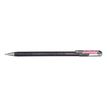 Pentel Hybrid Dual Metallic - Rollerbalpen - zwart, metallic rood - gelinkt met pigment - 1 mm