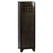 Casier de bureau avec pieds - 133 x 40 x 40 cm - noir vernis