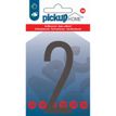 8711234018182-Pickup Home 3D Stockholm - Étiquette autocollante 90 mm - Chiffre 2 - gris--0