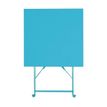 3700339880911-Table pliante de terrasse - L60 x H71 x P60 cm - Turquoise--1
