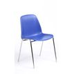 OfficePro CHARLOTTE - Stoel - polypropyleen - blauw