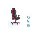 3701338800726-Fauteuil gamer POPER-T - accoudoirs réglables - noir et rouge--0