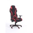 3701338800726-Fauteuil gamer POPER-T - accoudoirs réglables - noir et rouge--1