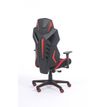 3701338800726-Fauteuil gamer POPER-T - accoudoirs réglables - noir et rouge--4