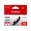 Canon CLI-571M XL - 11 ml - hoog rendement - magenta - origineel - inkttank - voor PIXMA TS5051, TS5053, TS5055, TS6050, TS6051, TS6052, TS8051, TS8052, TS9050, TS9055