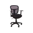 0000000108799-Fauteuil de bureau PHOENIX - accoudoirs fixes - noir-Angle gauche-1
